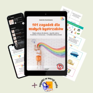 „101 zagadek dla małych bystrzaków”: E-book + nagrania audio zagadek + bonusy
