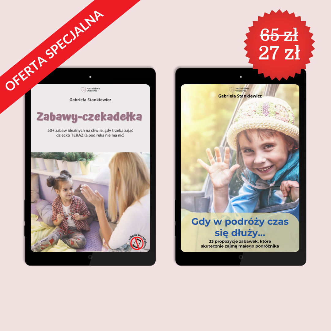 "Wakacyjne pogotowie zabawowe" - pakiet dwóch e-booków (OTO)