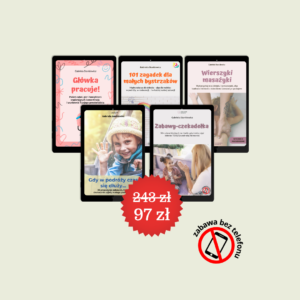 Wakacyjne pogotowie zabawowe – pakiet 5 e-booków + nagrania audio zagadek